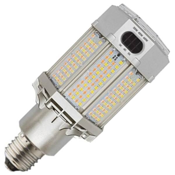 35/45/60 watt 120/277 volt Exclusionary Mogul Screw Base CCT Selectable LED